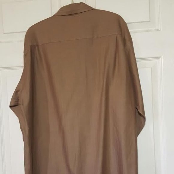 Club Room Men's Long Sleeve Button Up Size 16 1/2 Dress Shirt #D301 - Picture 4 of 5